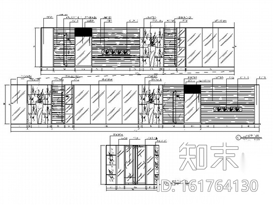 [浙江]全国房地产开发一级资质控股集团办公楼装修CAD...cad施工图下载【ID:161764130】
