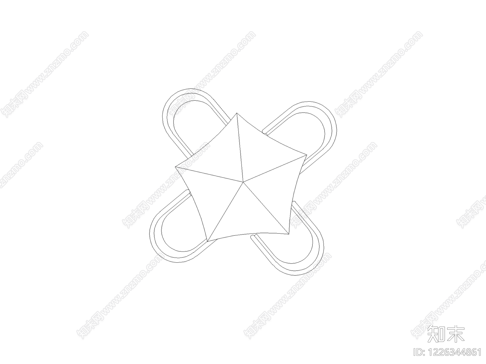 五金管件cad施工图下载【ID:1226344861】