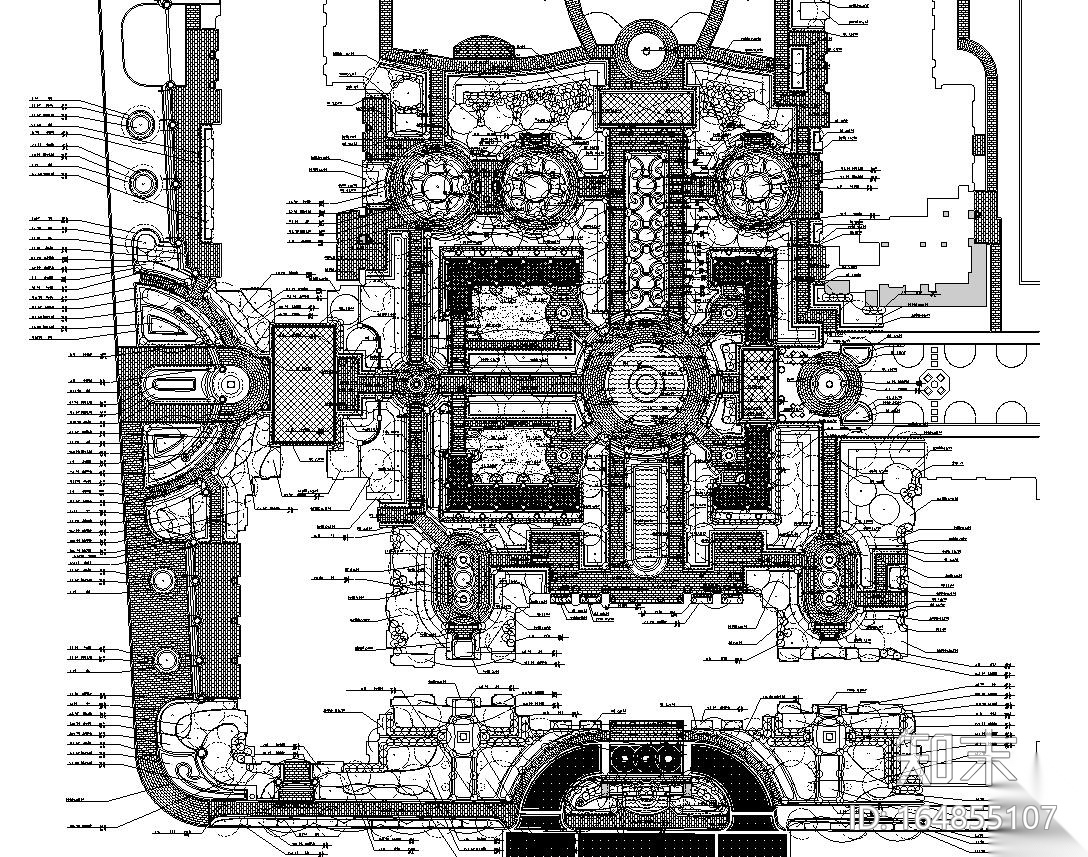 [北京]绿城北京诚园植物CAD施工图+实景图施工图下载【ID:164855107】