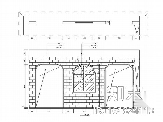 [湖南]梦幻田园风格三层别墅室内设计施工图（含效果图）cad施工图下载【ID:161824113】