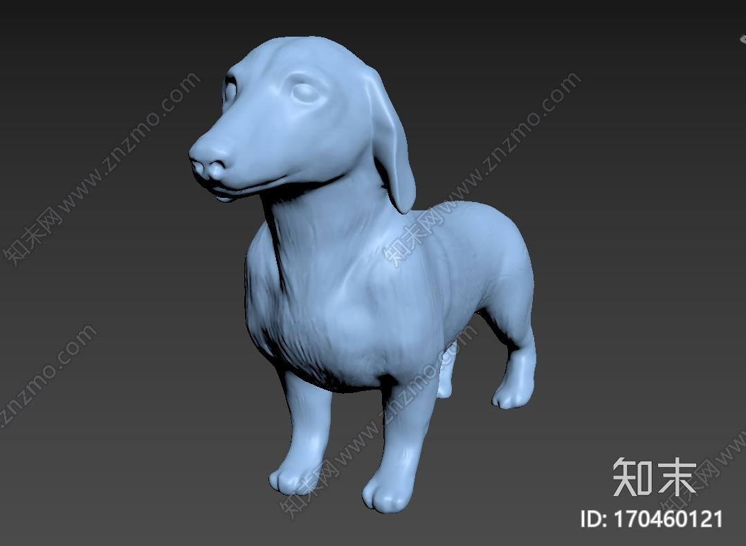 辣肠狗Dachshund_t3d打印模型下载【ID:170460121】