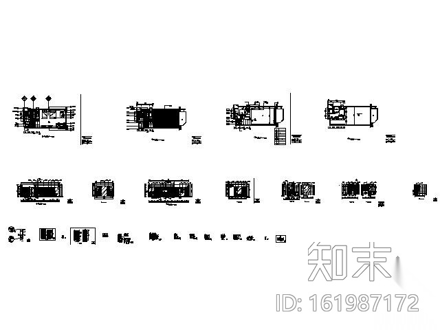 [广东]五星级酒店子母房施工图cad施工图下载【ID:161987172】
