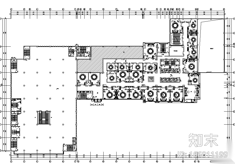 重庆家富国际大酒店施工图+效果图cad施工图下载【ID:166011199】
