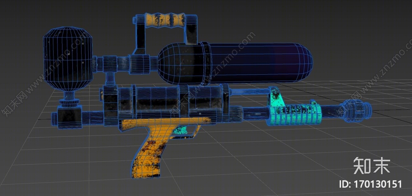 次世代科幻枪系3D模型下载【ID:170130151】