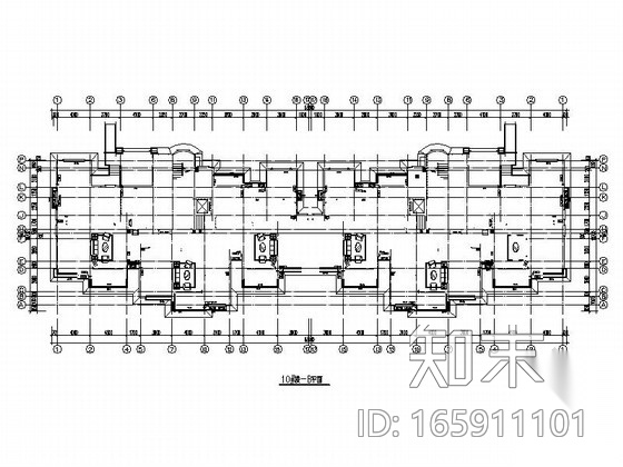 [天津]某招标项目楼外墙石材幕墙深化设计施工图cad施工图下载【ID:165911101】