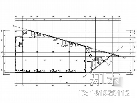 [张家港]某商业办公区室内装修图cad施工图下载【ID:161820112】