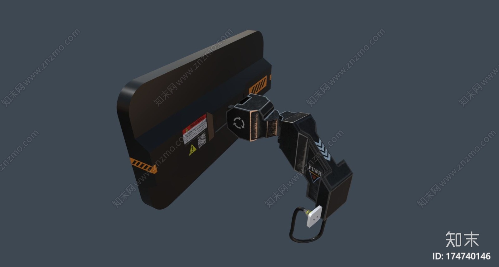 3D监视器()CG模型下载【ID:174740146】