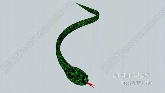 蛇SU模型下载【ID:731139550】