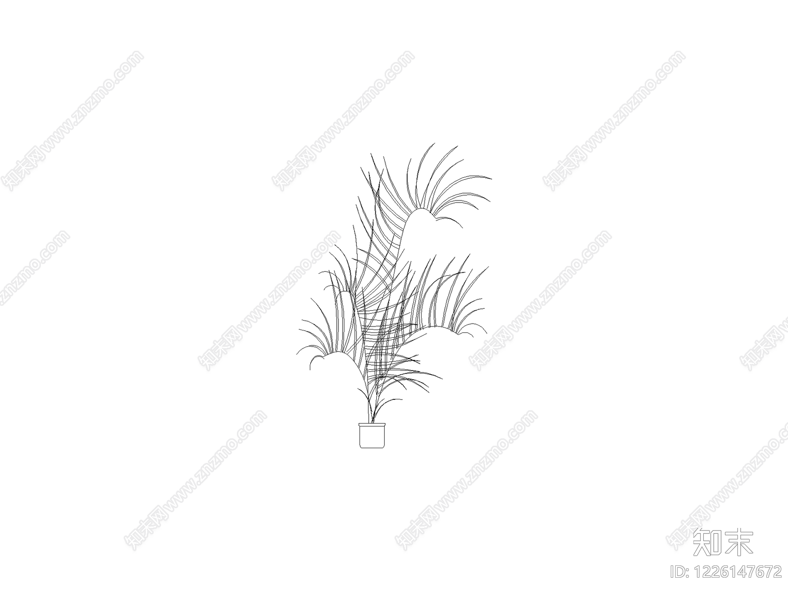 绿植cad施工图下载【ID:1226147672】