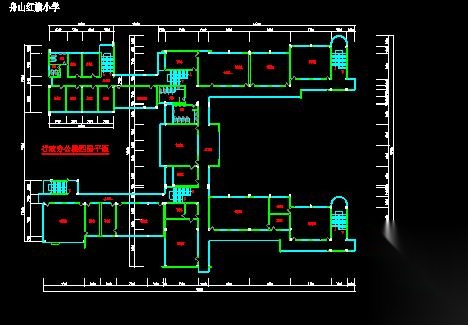 行政楼、教学楼建筑施工图图纸cad施工图下载【ID:167030154】