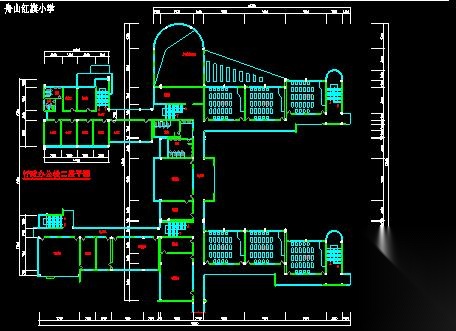 行政楼、教学楼建筑施工图图纸cad施工图下载【ID:167030154】