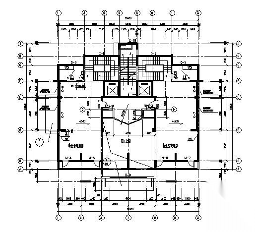 某二十一层住宅楼建筑方案图cad施工图下载【ID:149850105】