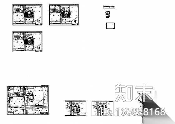 某汽车销售中心建筑方案设计cad施工图下载【ID:166828168】