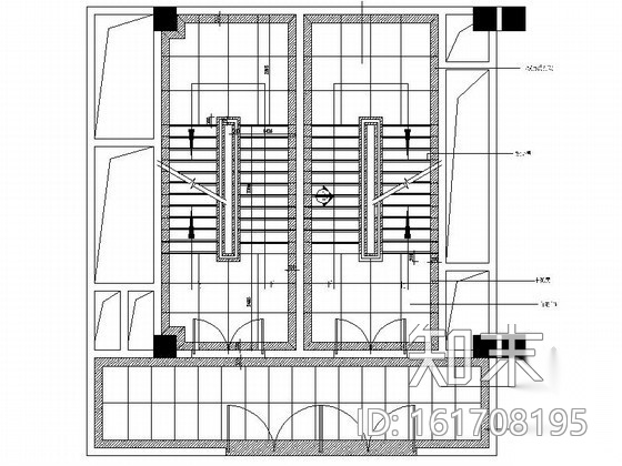 国内某大型商城室内装饰图纸cad施工图下载【ID:161708195】