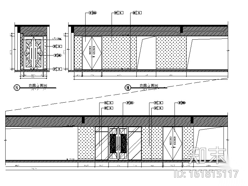 [江苏]高级休闲娱乐会所设计CAD施工图cad施工图下载【ID:161815117】