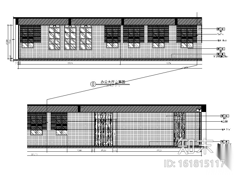 [江苏]高级休闲娱乐会所设计CAD施工图cad施工图下载【ID:161815117】