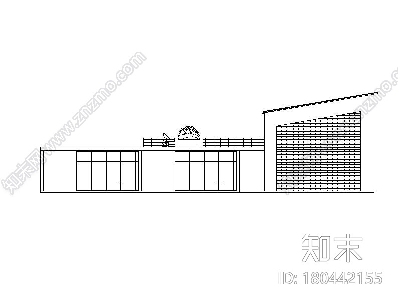 [浙江]两层市级中学改造建筑施工图cad施工图下载【ID:151551169】