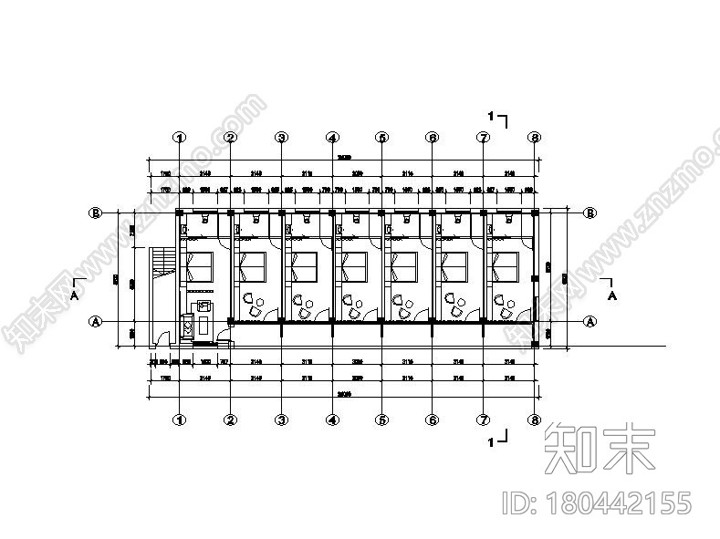 [浙江]两层市级中学改造建筑施工图cad施工图下载【ID:151551169】