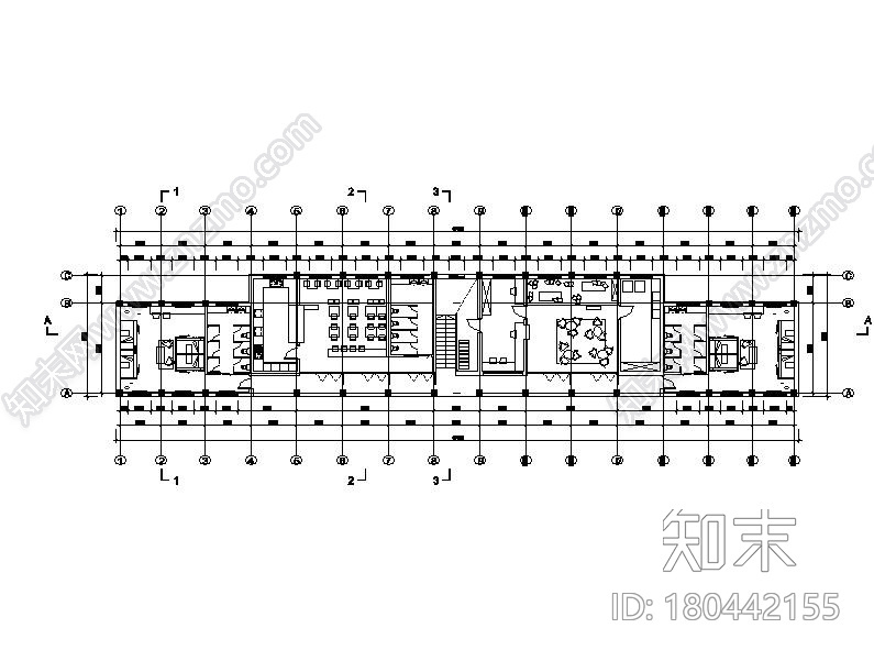 [浙江]两层市级中学改造建筑施工图cad施工图下载【ID:151551169】