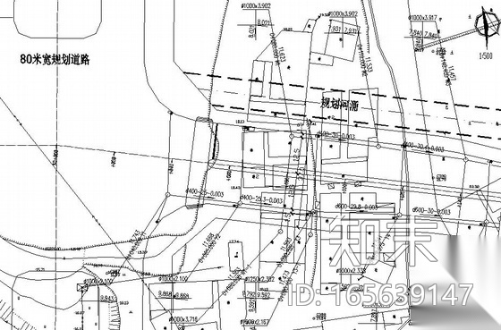 某市政道路雨污分流排水工程设计图施工图下载【ID:165639147】