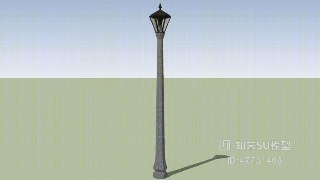路灯SU模型下载【ID:47731408】