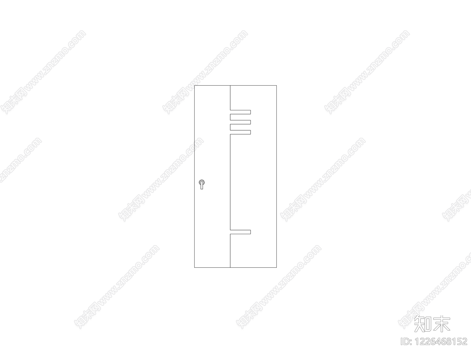 柜子cad施工图下载【ID:1226468152】