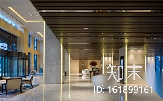 [西安]首家高端商务五星级酒店装修图（含实景方案）cad施工图下载【ID:161899161】