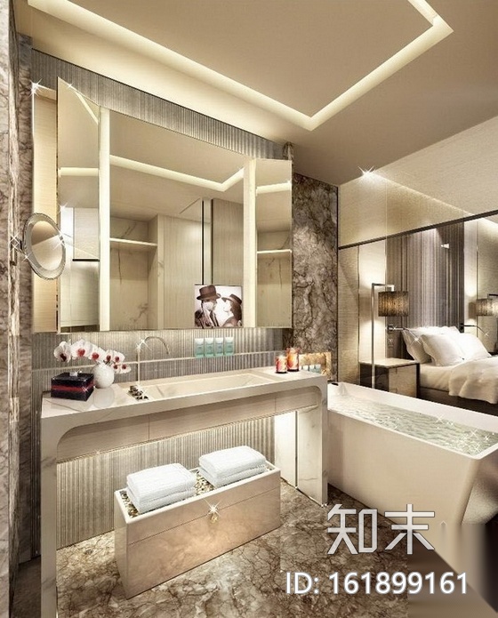 [西安]首家高端商务五星级酒店装修图（含实景方案）cad施工图下载【ID:161899161】