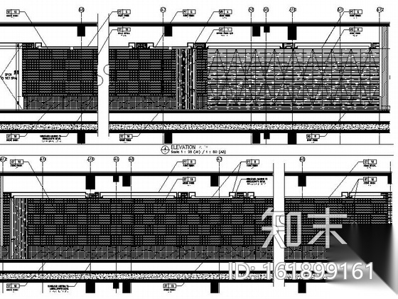 [西安]首家高端商务五星级酒店装修图（含实景方案）cad施工图下载【ID:161899161】