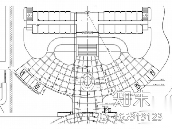 [浙江]街道办公楼环境绿化设计施工图（附设计说明、概算...cad施工图下载【ID:165919123】