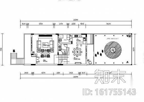 四层欧式别墅设计图cad施工图下载【ID:161755143】