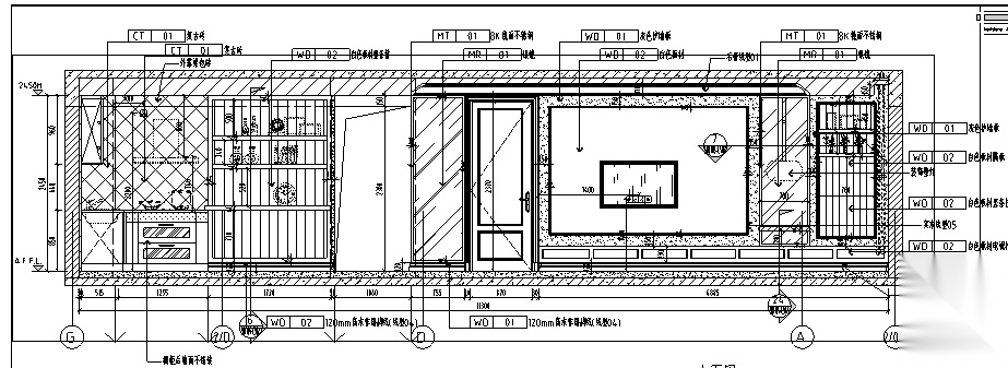 [辽宁]2017百平住宅二居室样板房施工图+实景图(新视觉...施工图下载【ID:160386161】