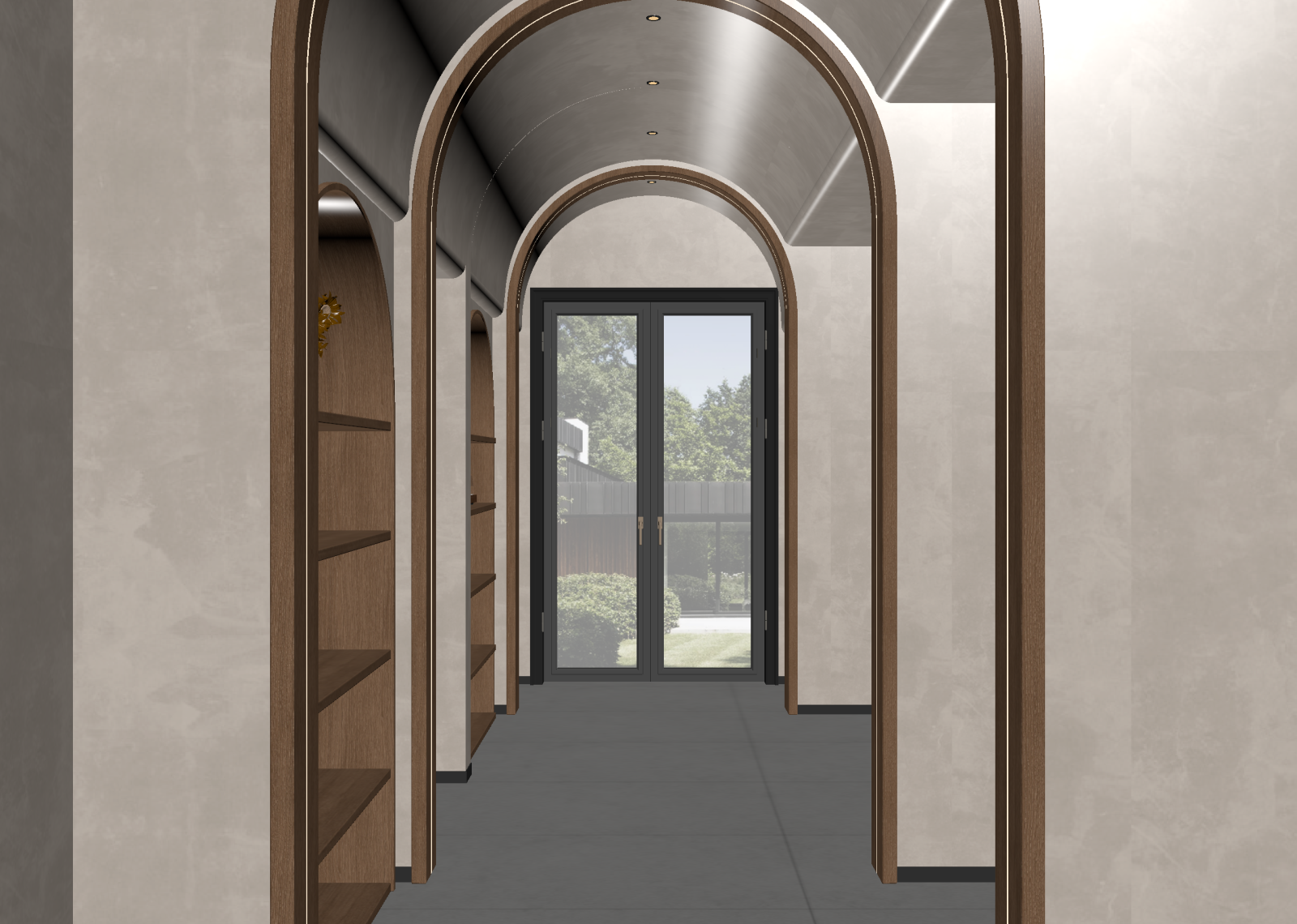 侘寂玄关3D模型下载【ID:1214781630】