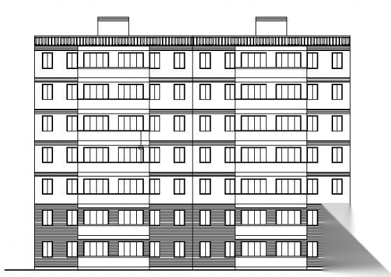 遵义市外环路沙河区修建性规划住宅楼方案图1cad施工图下载【ID:150022169】