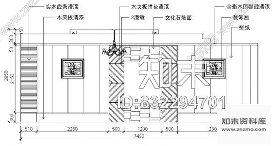 图块/节点餐厅包间立面cad施工图下载【ID:832294701】