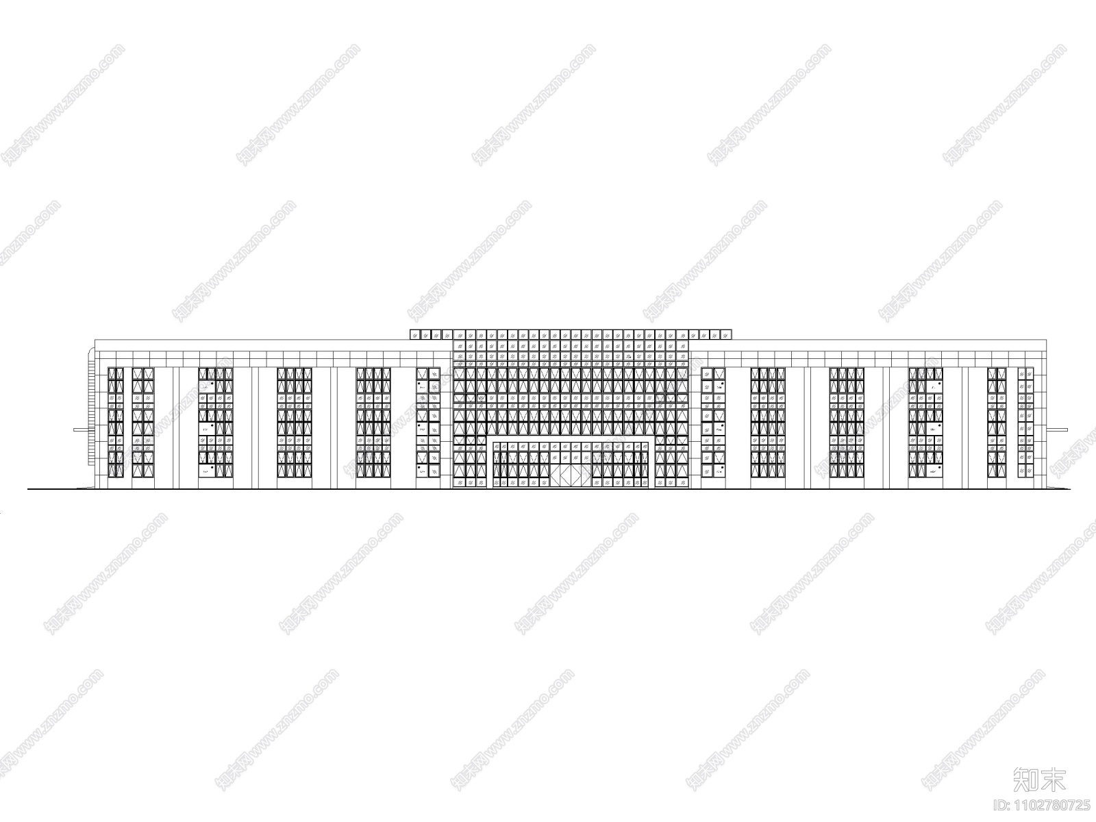 产业创新研究院新建厂房建筑施工图2017施工图下载【ID:1102780725】