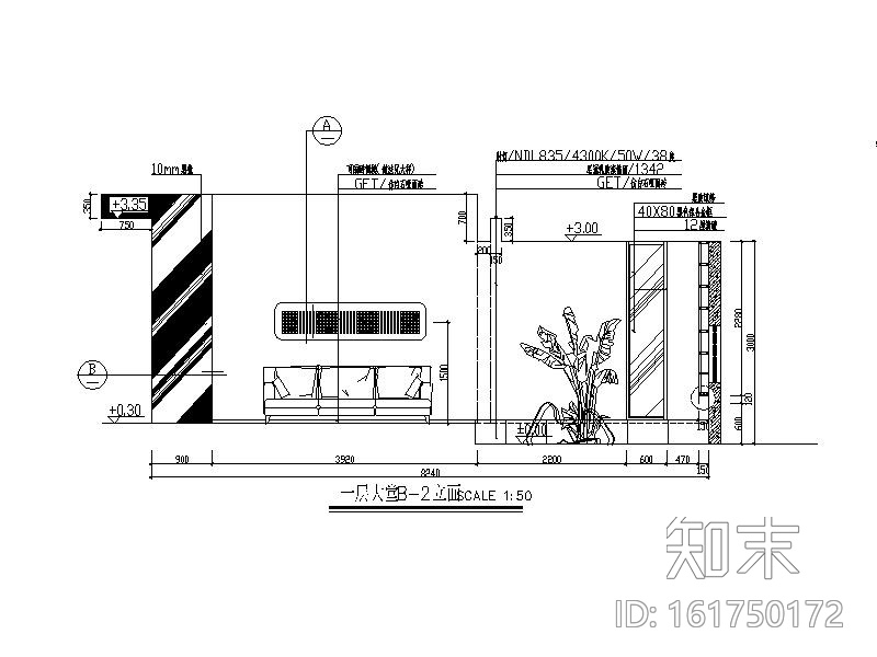 某科技办公楼设计全套CAD施工图施工图下载【ID:161750172】