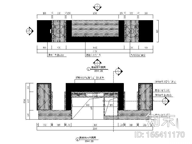 [厦门]某置业体验会所装修图(含效果)cad施工图下载【ID:166411170】