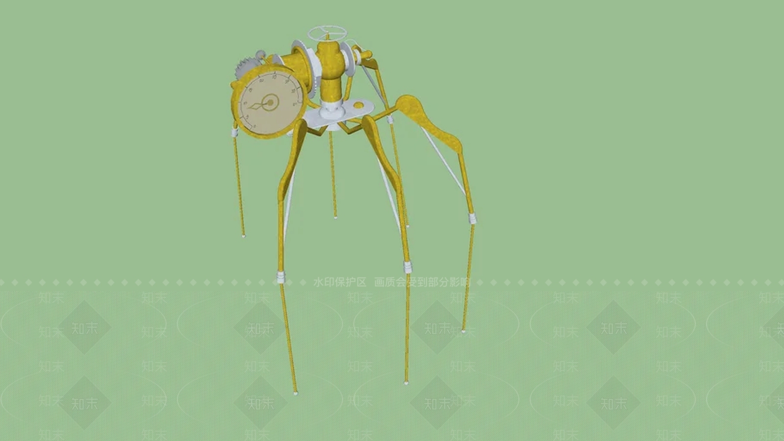 蜘蛛SU模型下载【ID:1162137584】
