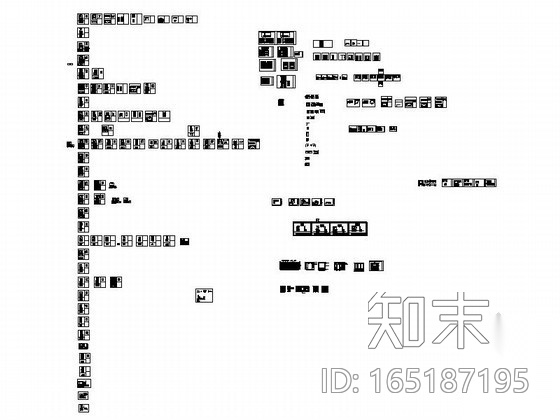 欧式柜体立面CAD图块下载cad施工图下载【ID:165187195】