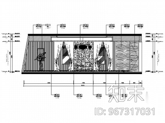 [青岛]某高档投资集团办公楼装修图cad施工图下载【ID:967317031】
