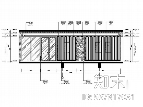 [青岛]某高档投资集团办公楼装修图cad施工图下载【ID:967317031】