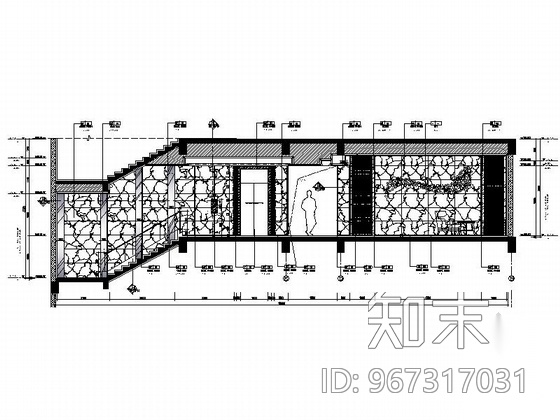 [青岛]某高档投资集团办公楼装修图cad施工图下载【ID:967317031】