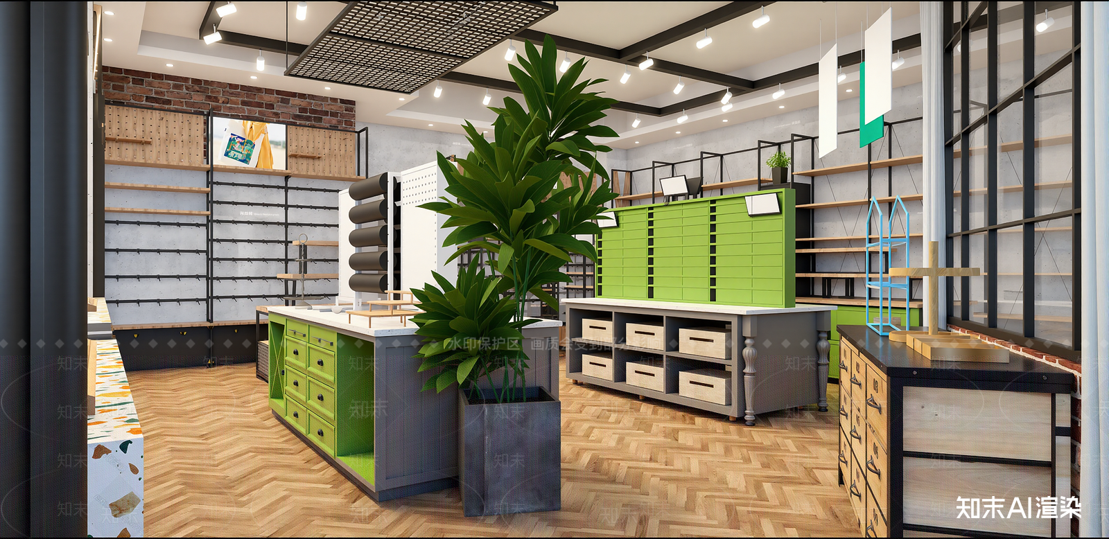 现代玩具礼品店SU模型下载【ID:1215949237】