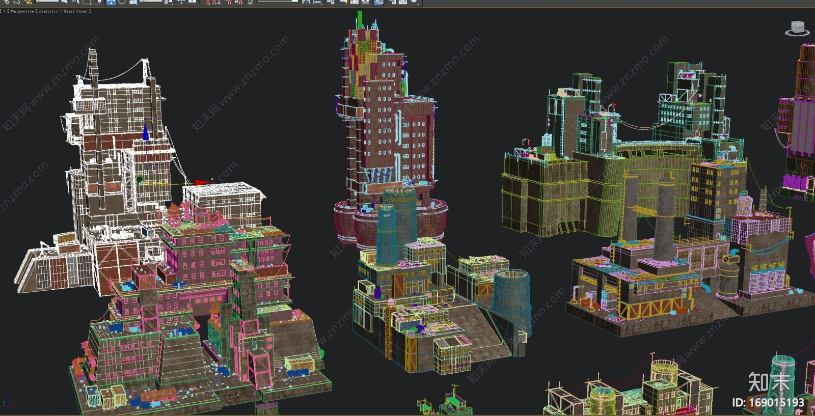 32种卡通欧式建筑CG模型下载【ID:169015193】