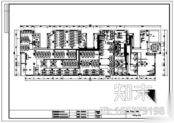 某网通公司网吧装饰cad施工图下载【ID:165373198】