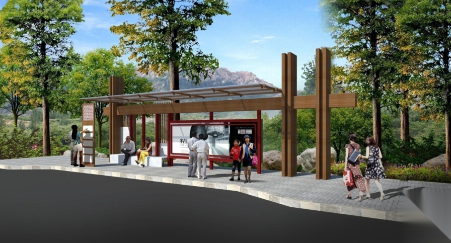 [山东]旅游区村庄景观规划设计文本cad施工图下载【ID:161049192】