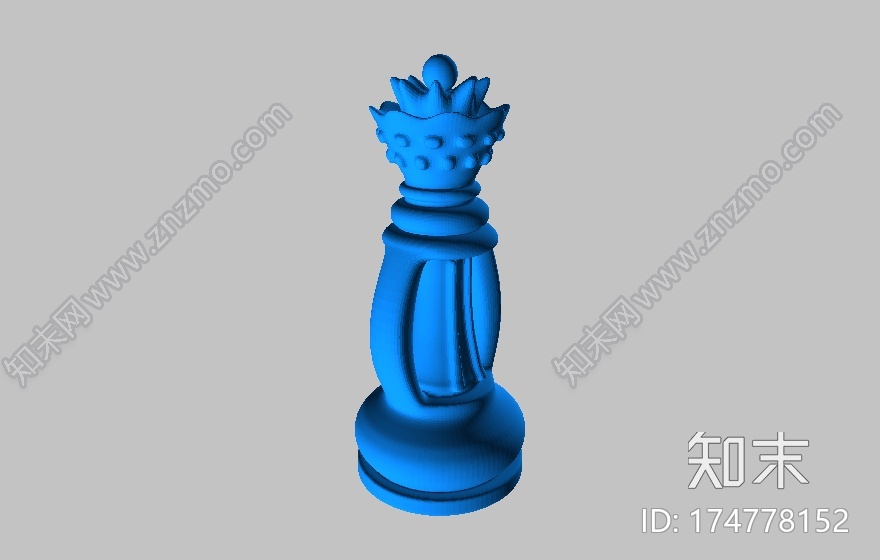 国际象棋，经典造型3d打印模型下载【ID:174778152】