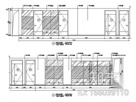 [四川]高新区软件产业基地电子科技公司办公室室内装修施...施工图下载【ID:166039110】