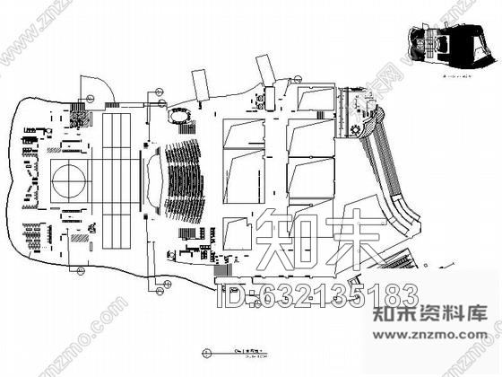 施工图重庆某艺术文化中心大剧院全套竣工图施工图下载【ID:632135183】